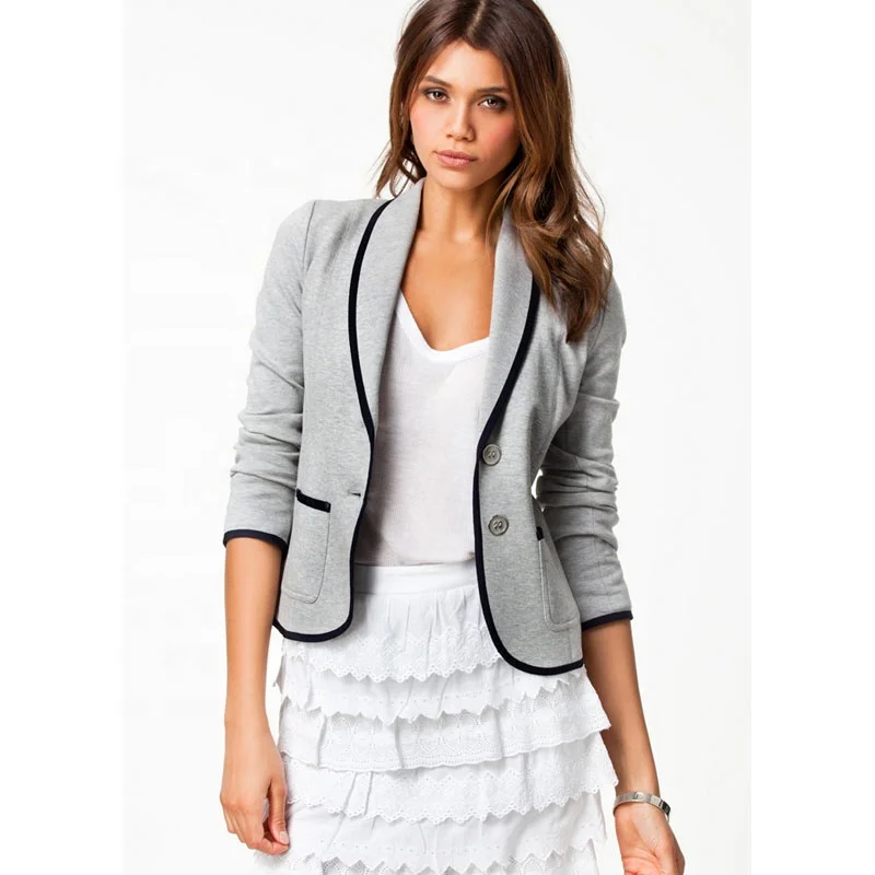 thin blazer jacket womens