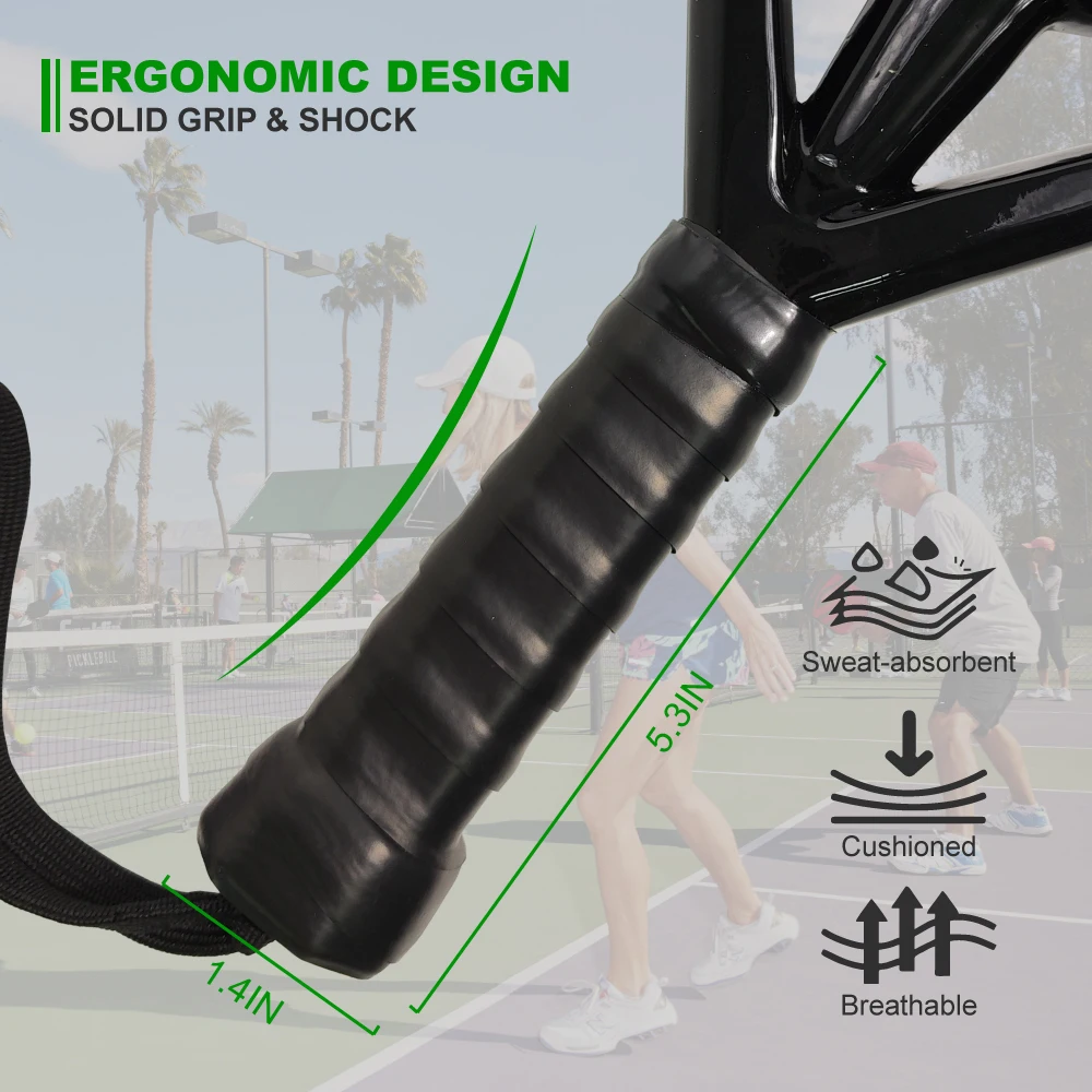Новый дизайн сумка на голову из стекловолокна теннисные защитные ракетки