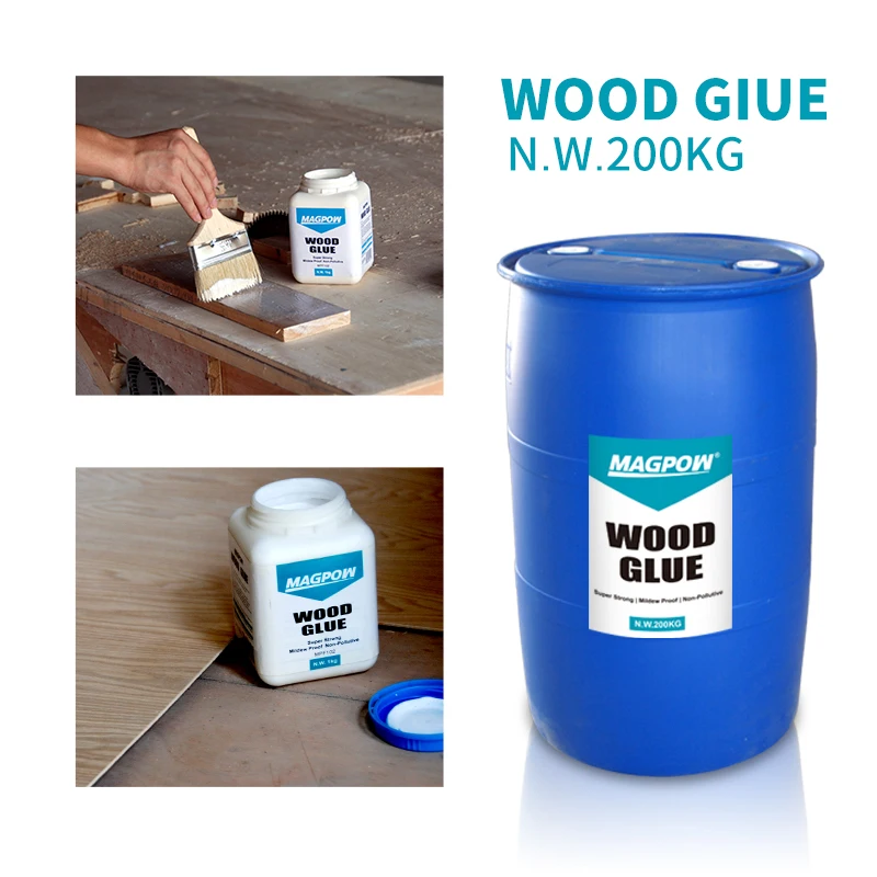 Magpow Top Grade Furniture Glue Wood Working Adhesive PVA White Glue -  China Wood Glue, White Glue