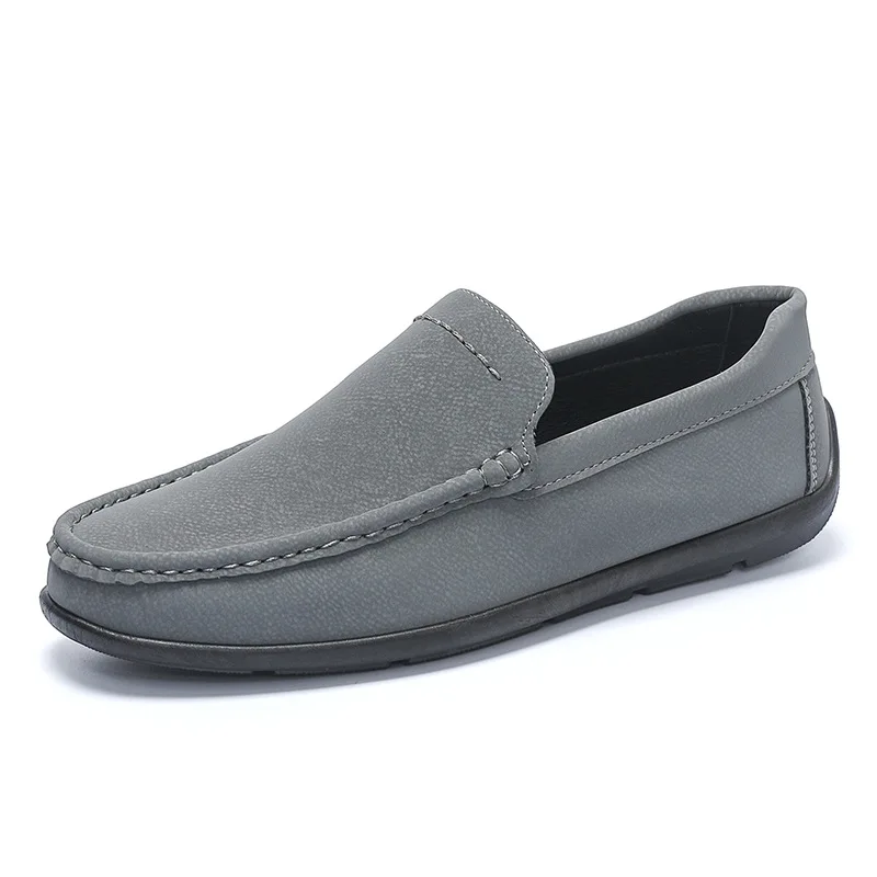 Wholesale Slip-on Loafer Shoes for Men Cheap Ones Men's PU Leather