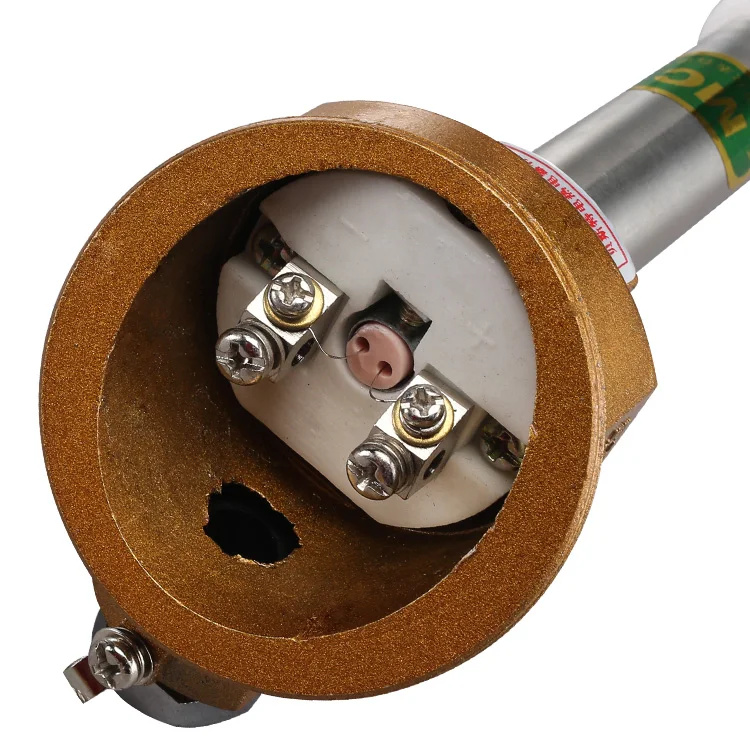 1800c Ceramic Tube High Temperature Sensor s R B Type Platinum Rhodium Thermocouple Sensor