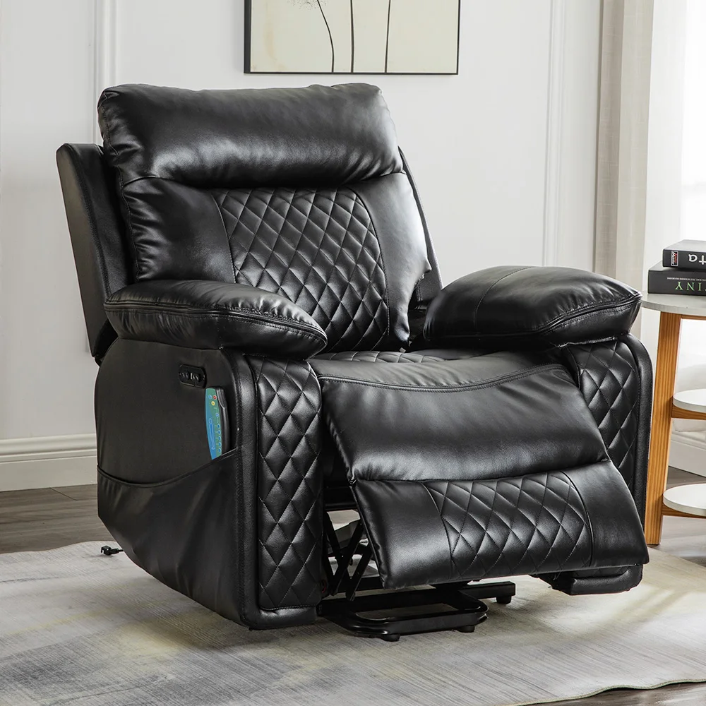XIHAO Hot Selling Home Cinema Living Room American Design PU Leather Recliner Sofa Electric Recliner Chair 333030