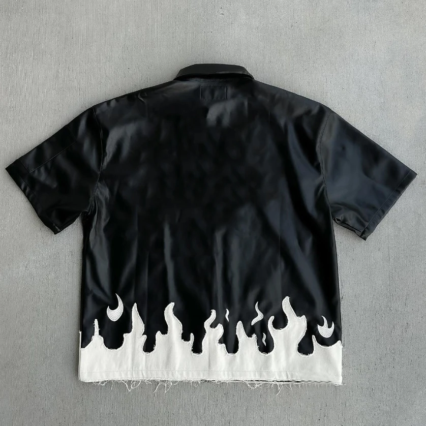 UNUSED × BY EMBROIDERY SHORTSLEEVE SHIRT The Embroidered Garden Shirt - L – Nineteen Seventy