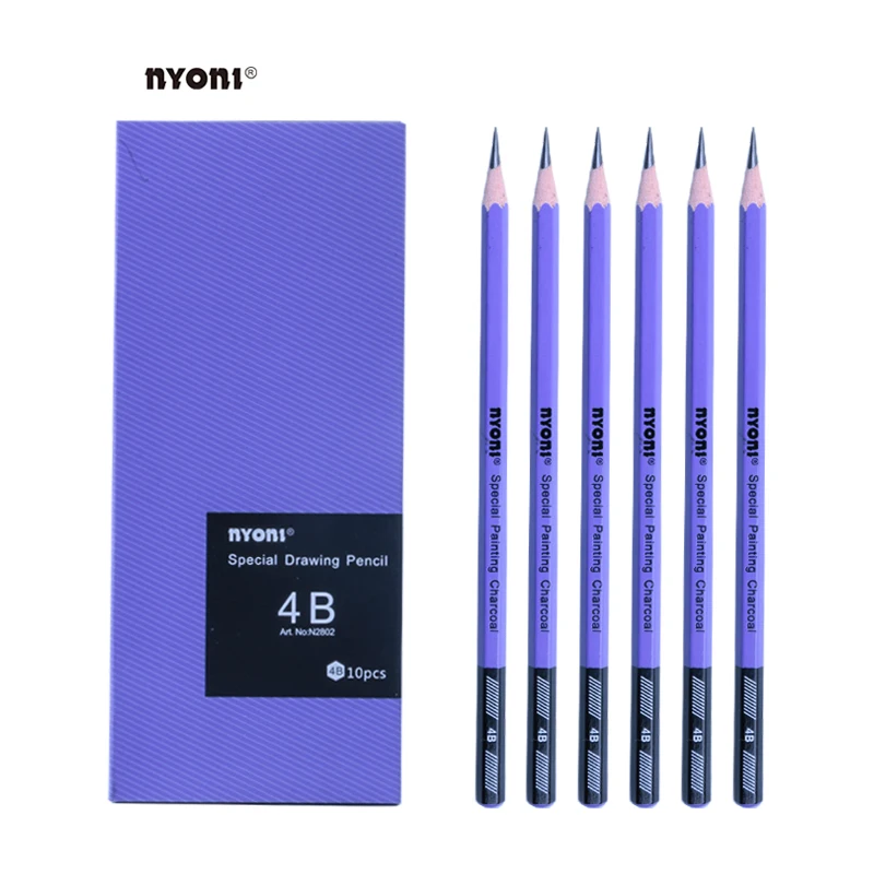 Nyoni N2802 6H-3B различные свинцовый рисунок и живопись профессиональный художественный эскиз наборы карандашей