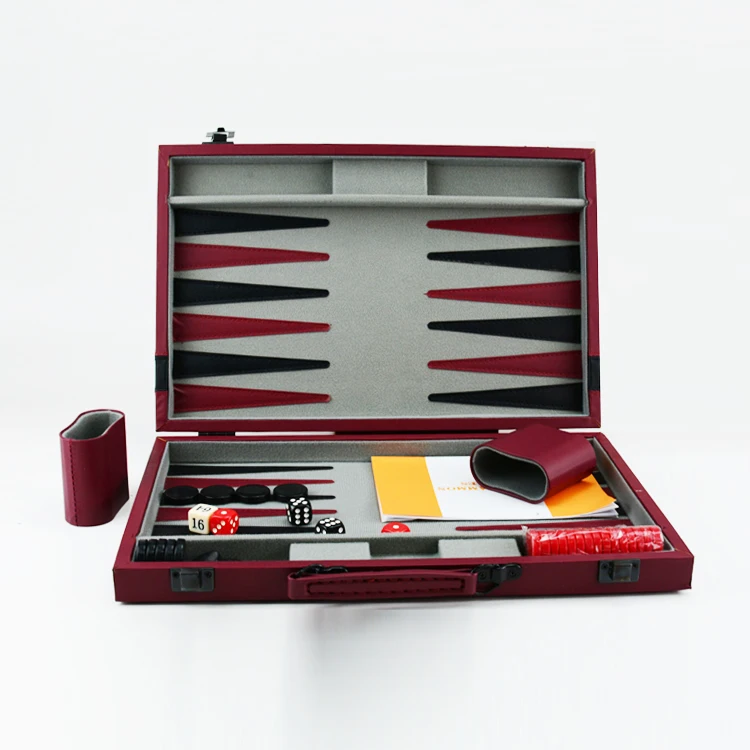 Роскошные Кожаные Дорожные нарды в классическом стиле ручной работы с индивидуальным логотипом и размером кубик