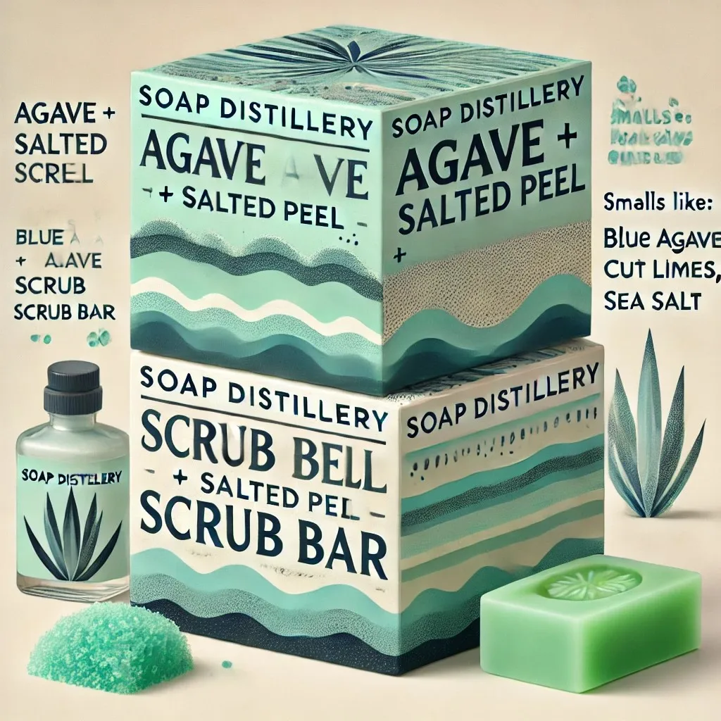 Recycle Minimalist Body Scrub Packaging With High Quality Cardboard Soap Packaging
