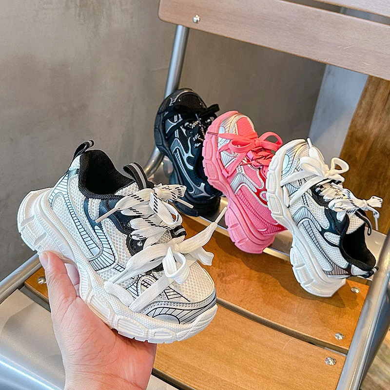 Wholesale New Style Spring Children's Sports Shoes Kids Casual Running  Basketball Shoes for Boys and Girls