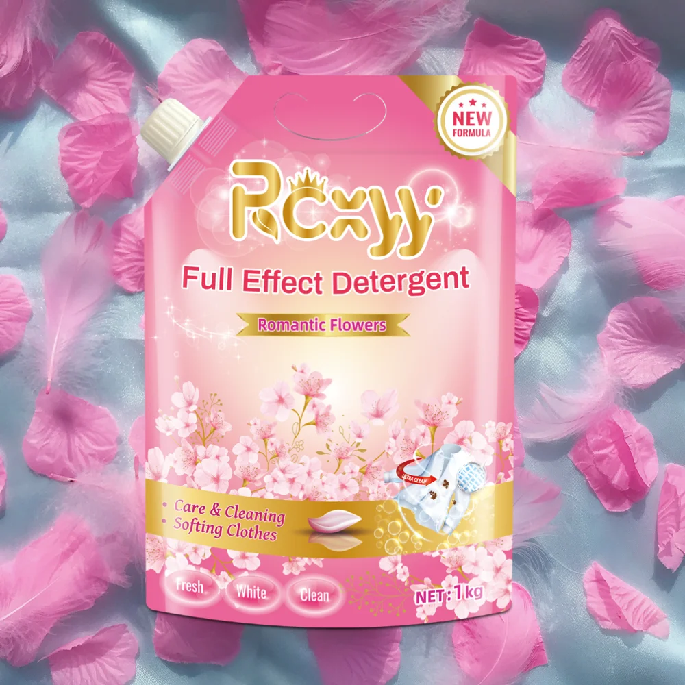 Factory OEM Cleaning 1KG Laundry Detergent Liquid Product For Household