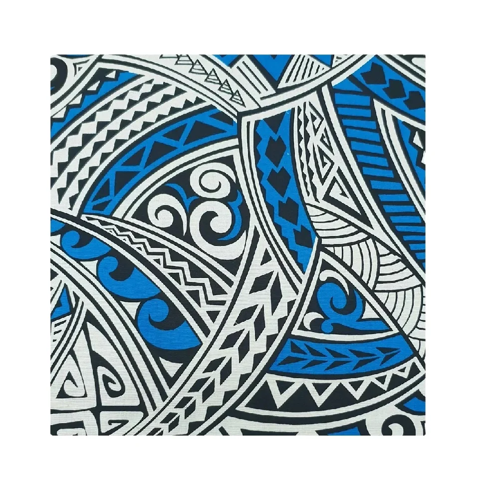 Premium Vector  Seamless vector patter with polynesian tattoo mask for  textile ceramics fabric print cards wrapping vector illustration