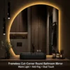 Dual touch warm light anti-fog