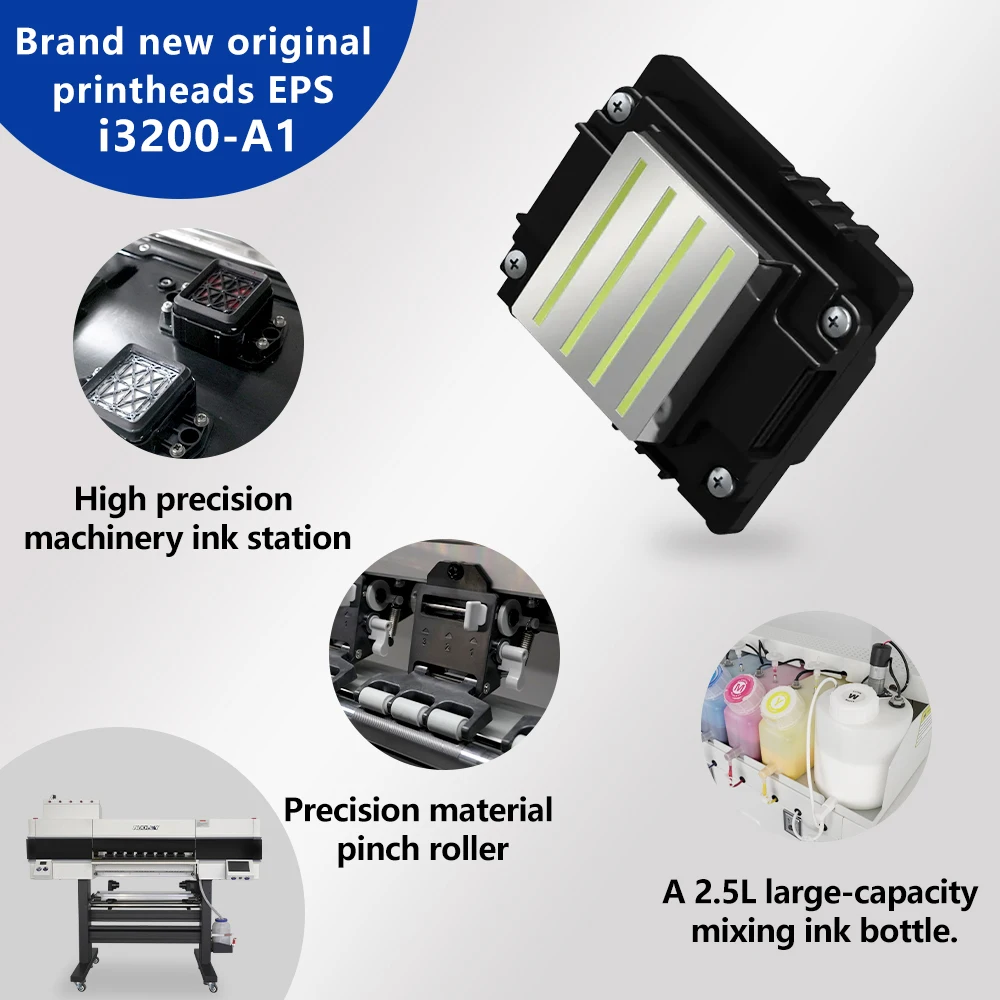 60cm Dual I3200 Print Head DTF Printer - High Productivity