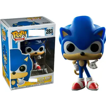 Wholesale  super sonics kids toys FUNK POP Vinyl Dolls Collectible Model Action Figure Toys for Birthday Gift