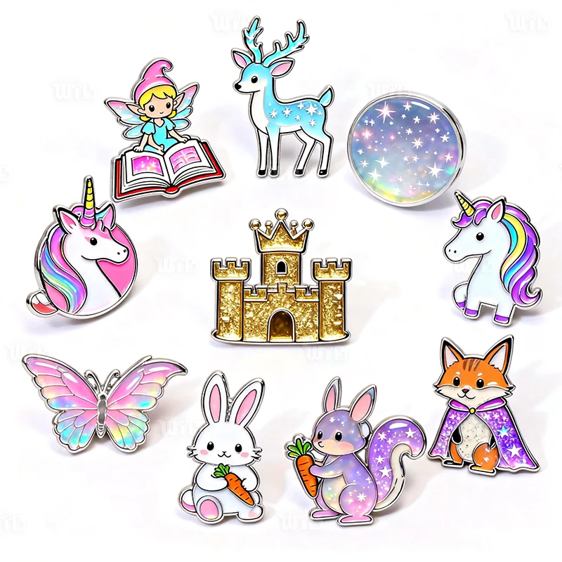 Groothandel op maat gemaakte cartoon dierlogo metalen emaille spelden, luxe herdenkingsmode reversspelden, badges voor petten, kleding en hijsjabloon