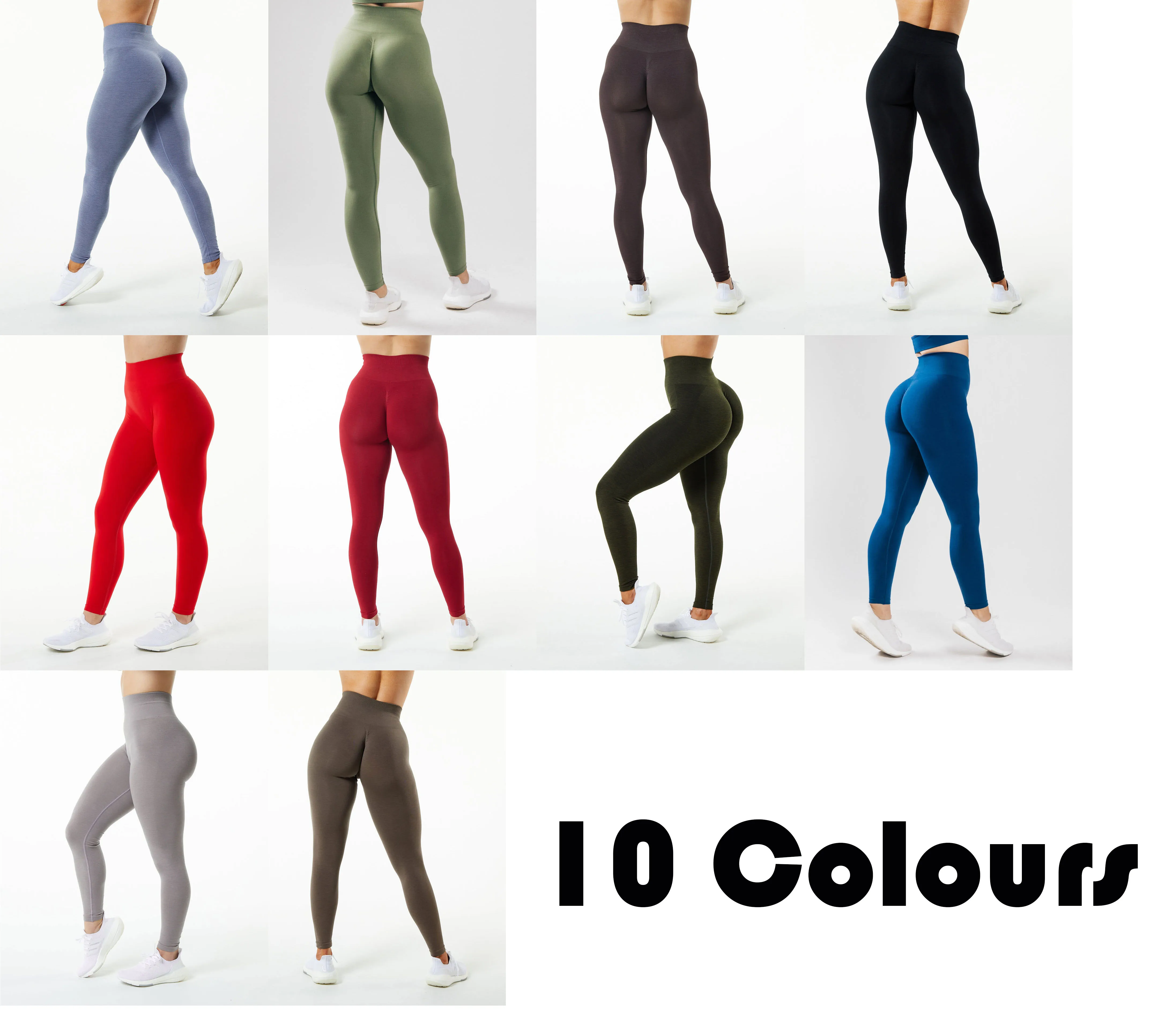Wholesale Alphalete Seamless Scrunch Butt Leggings Yoga Pants Gym