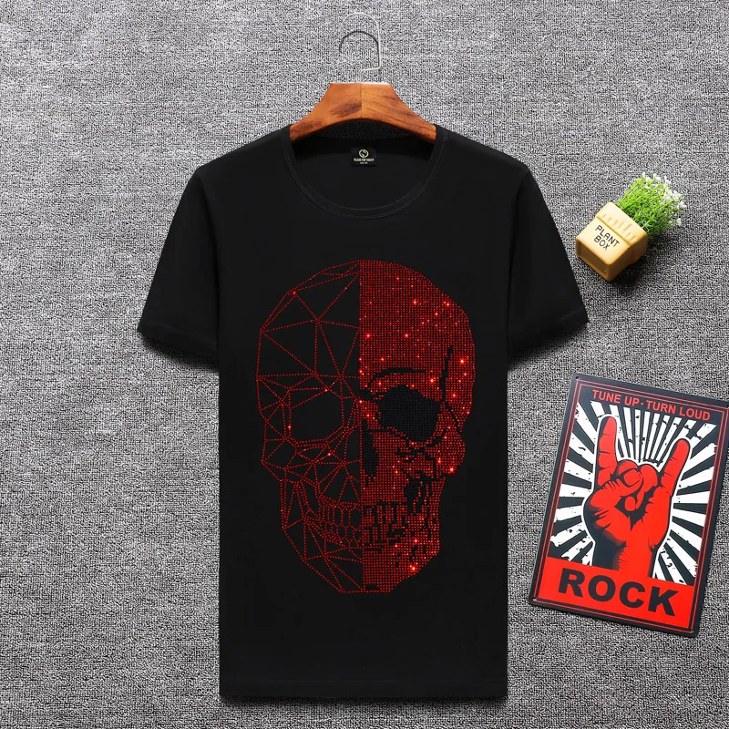 Crown and lion face rhinestone iron on appliques rhinestone hot fix transfer design for t shirts bags
