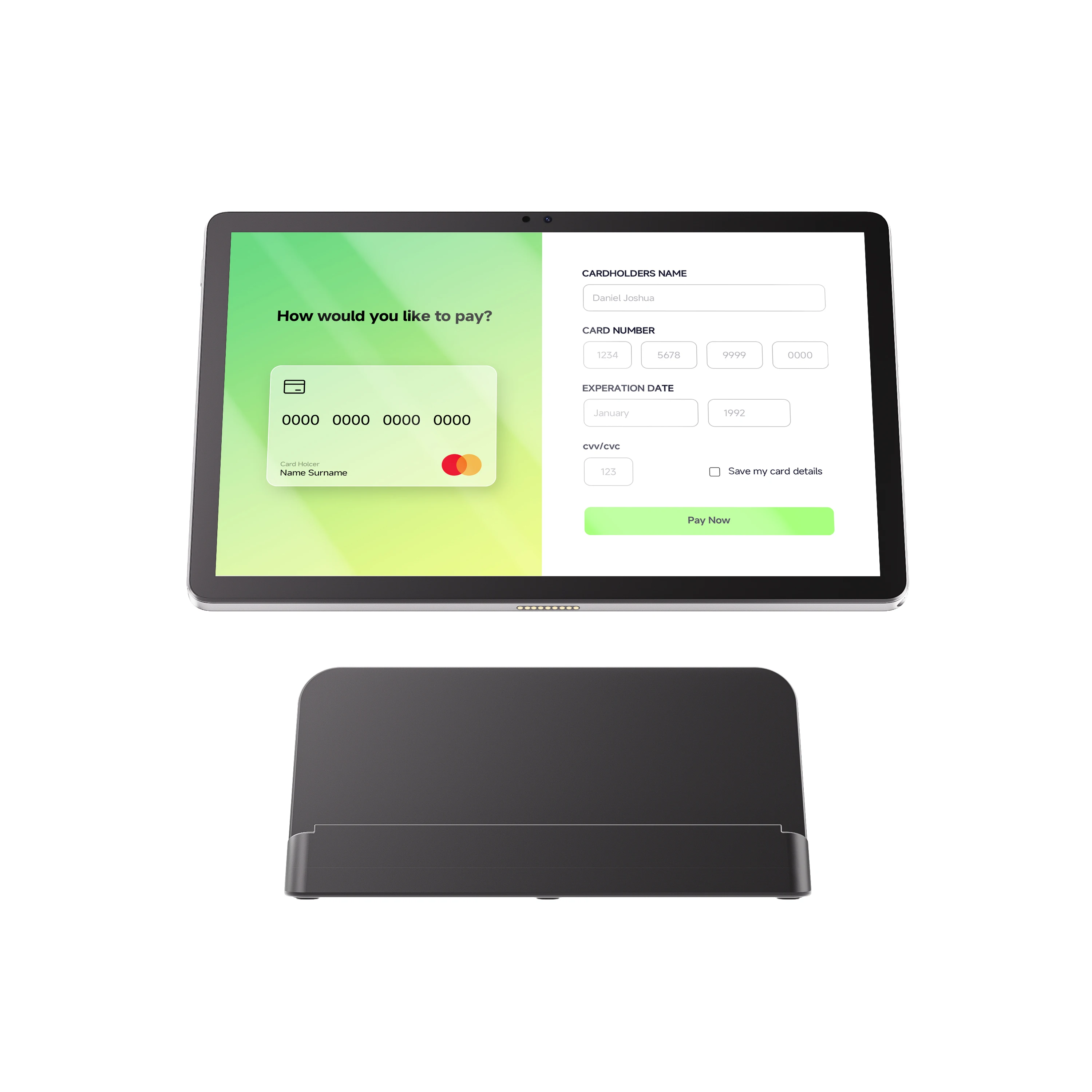 11インチ Android タブレット（NFC対応、8000mAh、6GB RAM、充電ドック