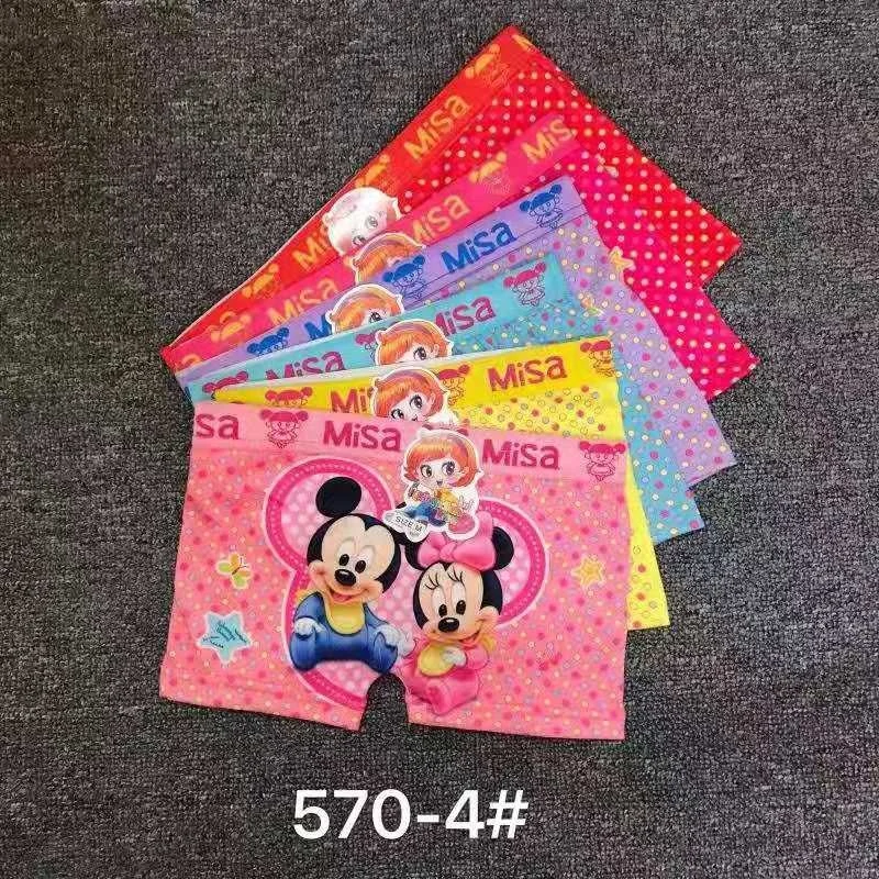 Одежда NK242 Yiwu Amysi, 0,29 долларов США, Лидер продаж, быстрая доставка, милое мультяшное нижнее белье для маленьких девочек