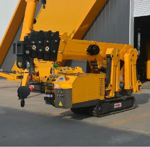 Construction Used Spider Crane Telescoping Crawler Crane Used 150ton