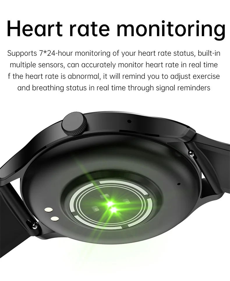 New Fashion Women HK33 Smart Watch for Lady 1.28" HD Round Display Health Monitor BT Call NFC Sport Reloj Smartwatch (15).jpg