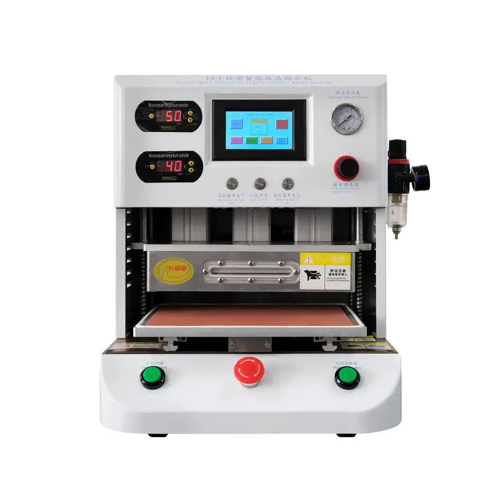 Small Air Press Machine with 1 Year Warranty and 3 Years Core Components Warranty for Mobile Phone Wrist Watch Screen Press Equipment