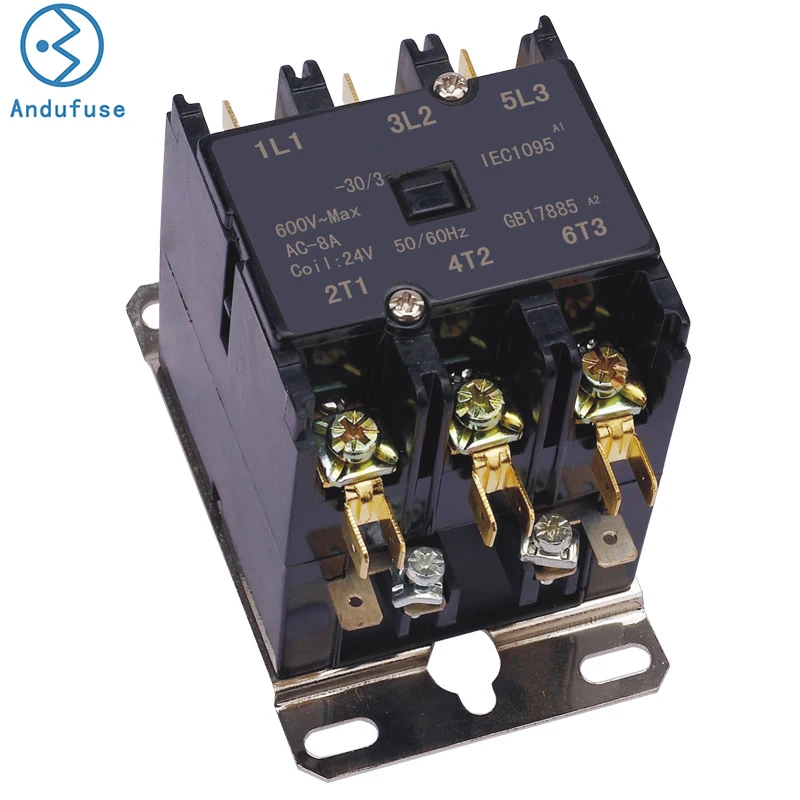 Contattore A Scopo Defino Da 120 V C.a. A 40 Fla A 3 Poli - Foto 5