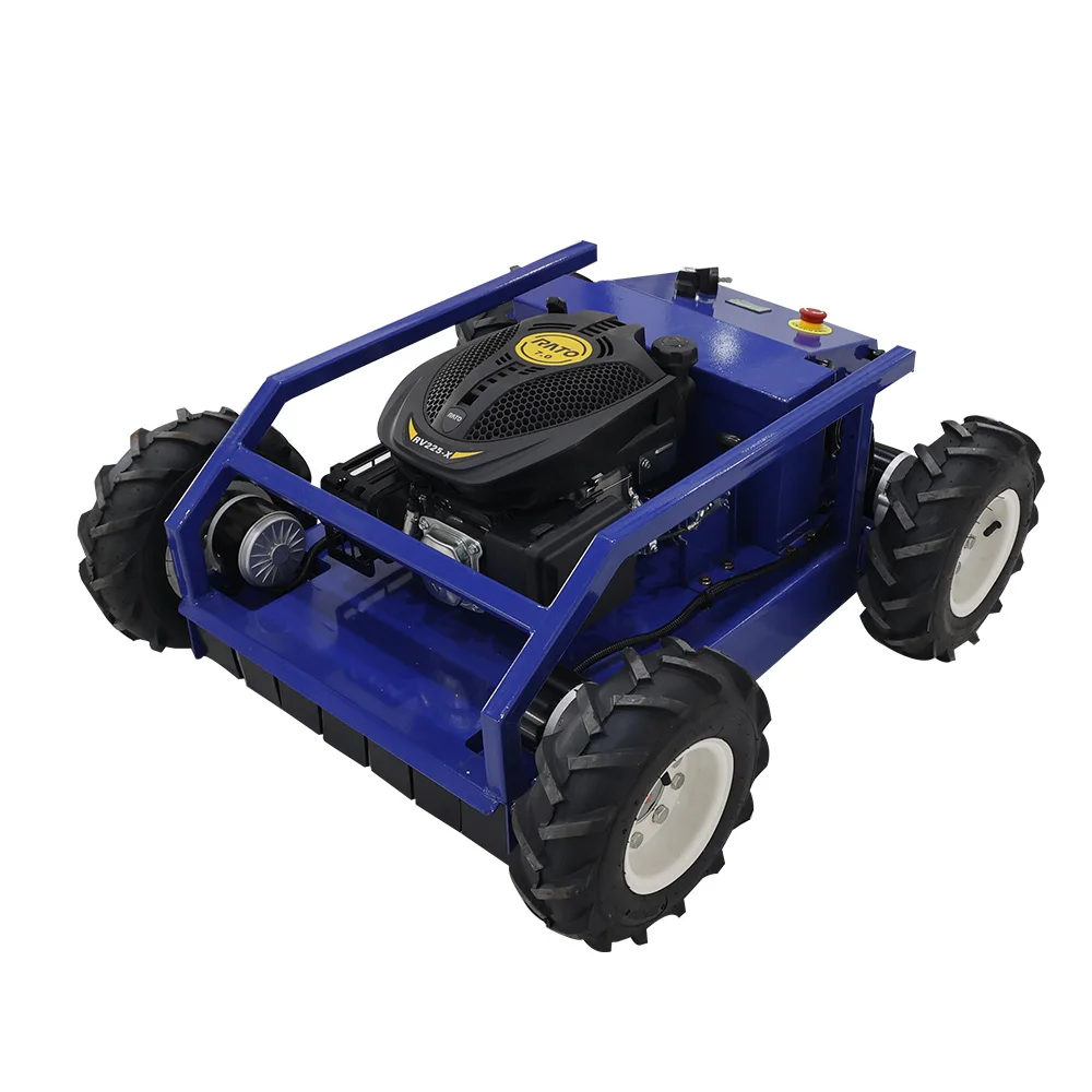 New Design Remote Control Robot Lawn Mower Multi Purpose Lawn Mower for Farmer
