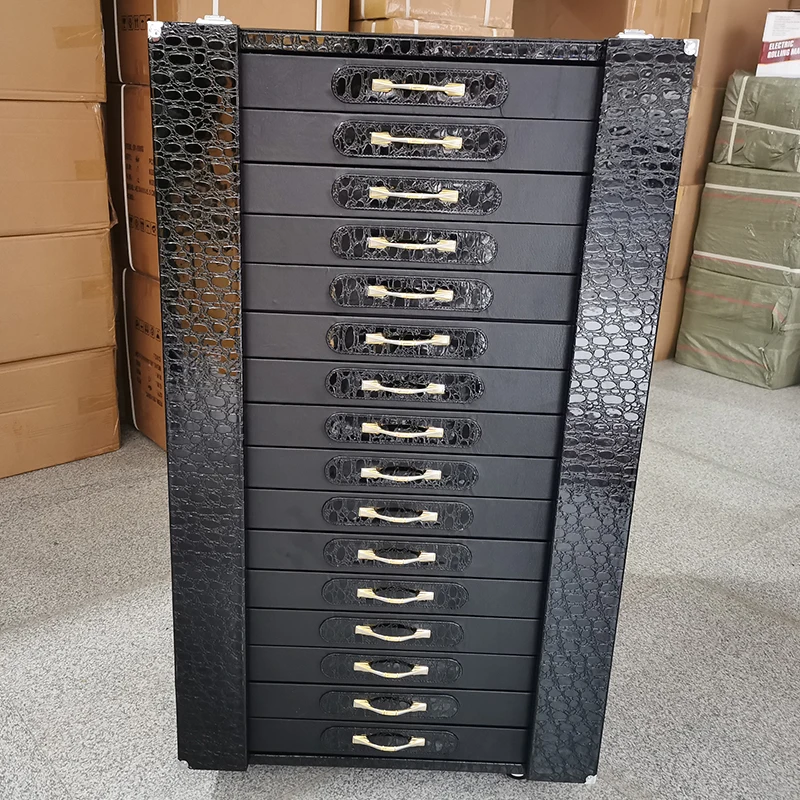 Factory Exhibition Display Case Rollet Wheel  Glasses Cabinet Showcase Eyeglasses Sunglasses Optical Frame Suitcase Storage Box