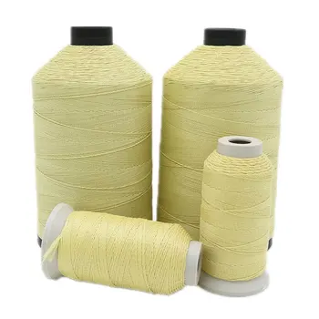 High temperature resistance fire retardant light weight high strength para-aramid yarn aramid sewing thread