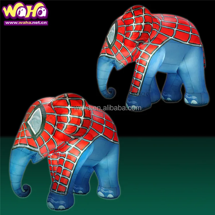 Custom Made Blue Elephant Inflatable Balloon For Stage Showing Props ...