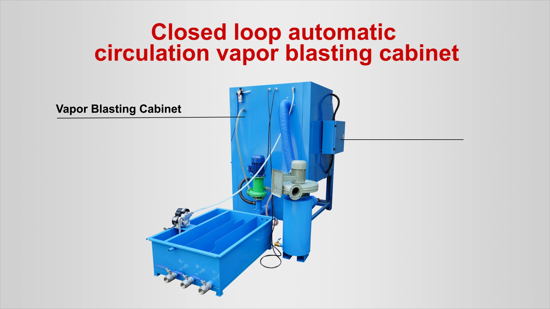 Closed Loop System Wet Sand Blasting Machine Water Sandblaster - Buy ...