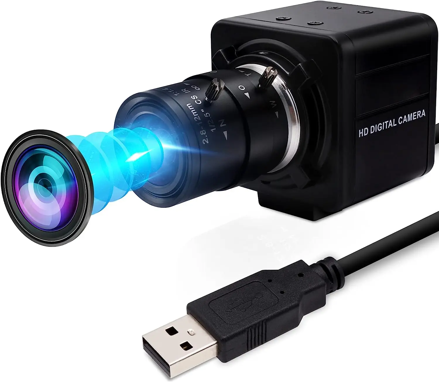 ELP 260fps USB Camera High Speed, Optical Zoom Webcam