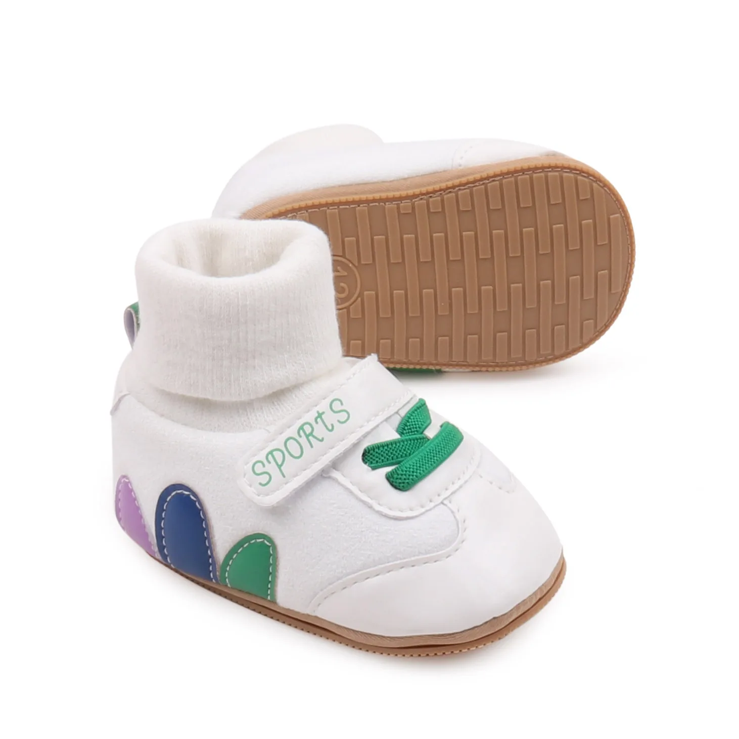 Autumn and Winter Warm Newborn Baby Walking Socks Shoes Cute and Comfortable Walking Shoes supplier