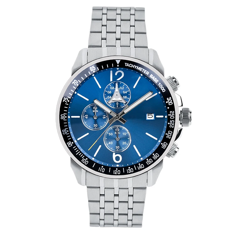 luxury men watch manufacture wholesales custom logo Japanese movement waterproof stainless stain quartz watch