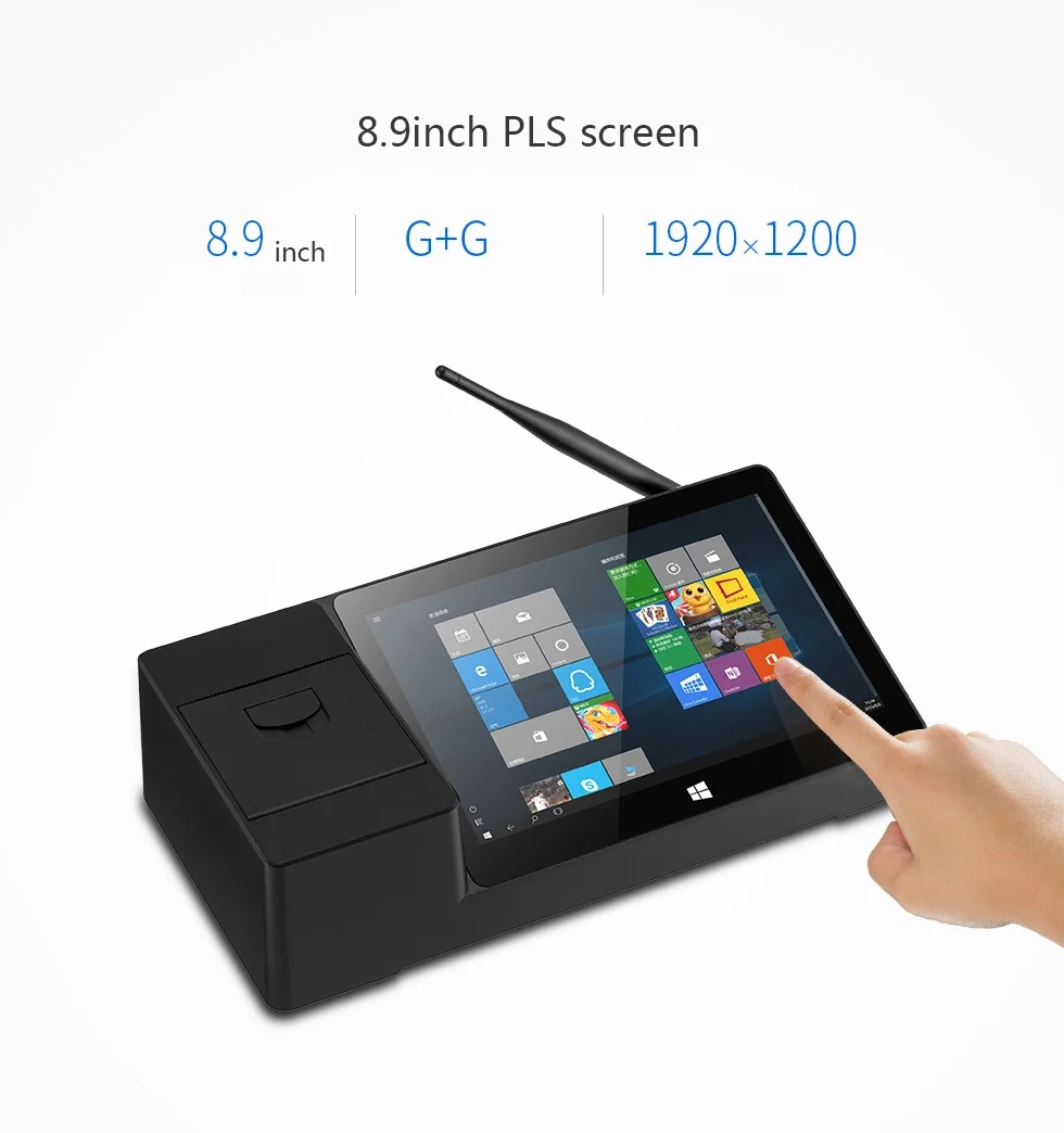 Pipo Windows/android Pos Terminal 8.9 Inch - Versatile & Reliable