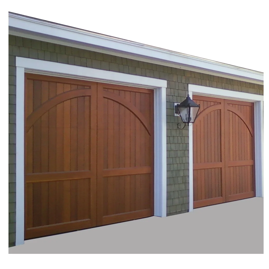 Custom 8x7 American Wood Sectional Garage Door Overhead Carriage Gate