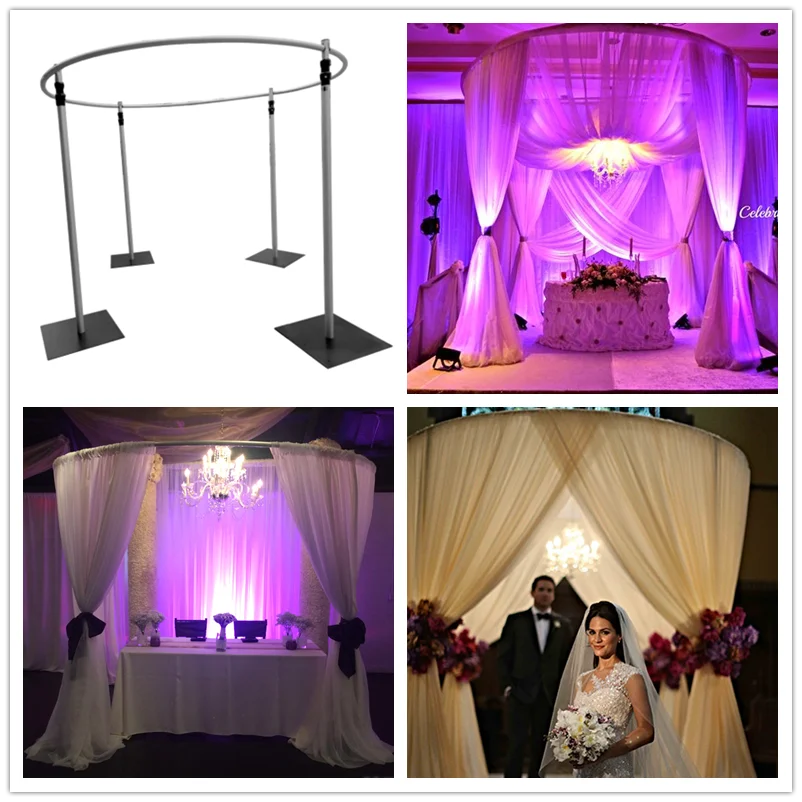 Adjustable Wedding Backdrop Frame: Khoảnh khắc đặc biệt đòi hỏi một phông nền đẹp quan trọng. Khung hình phông cưới có thể điều chỉnh giúp bạn thể hiện phần hậu trường đẹp nhất cùng nền tảng phù hợp với ý tưởng trang trí của bạn.