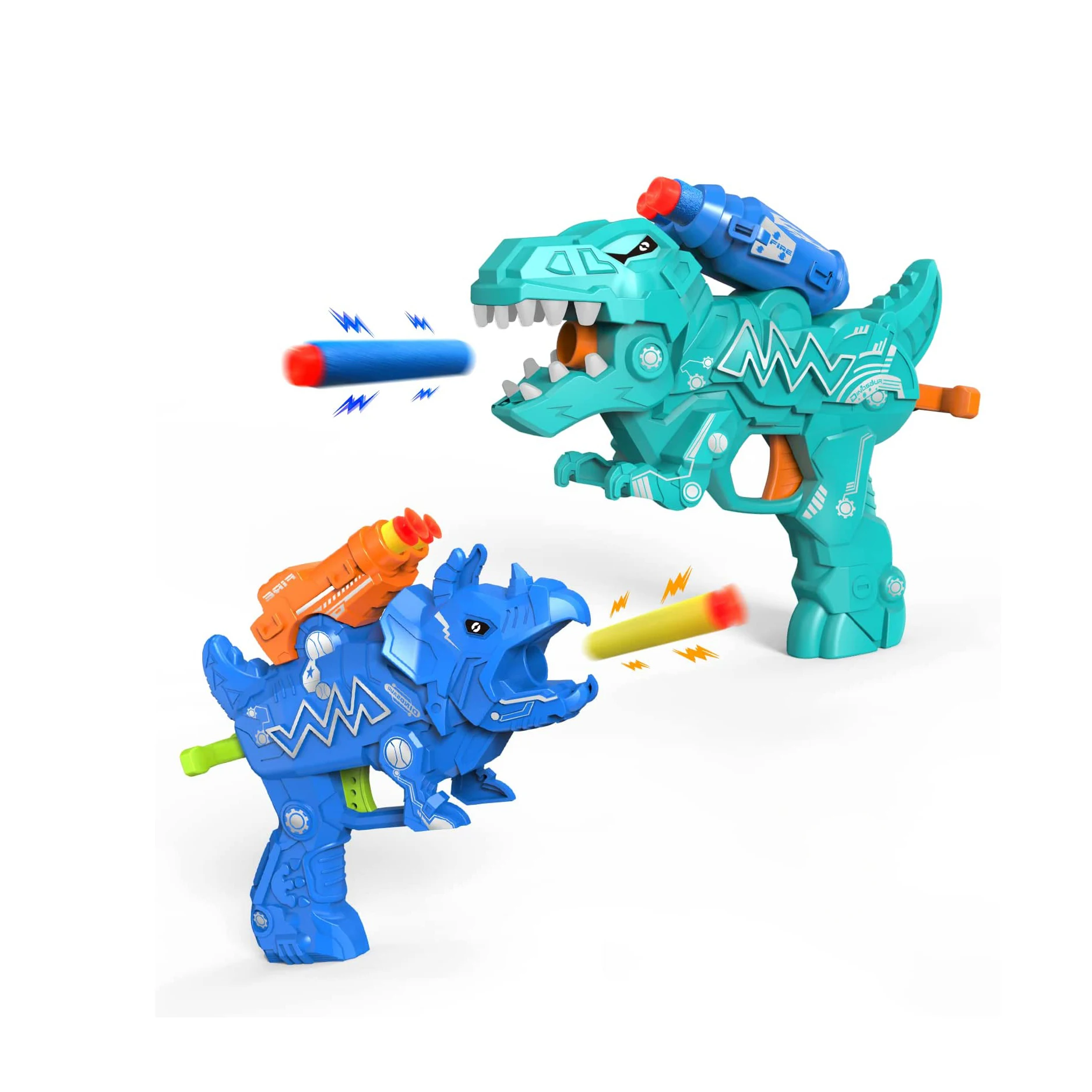 Arma de Brinquedo Nerf, Brinquedo Nerf Dinossauro Usado 87622408