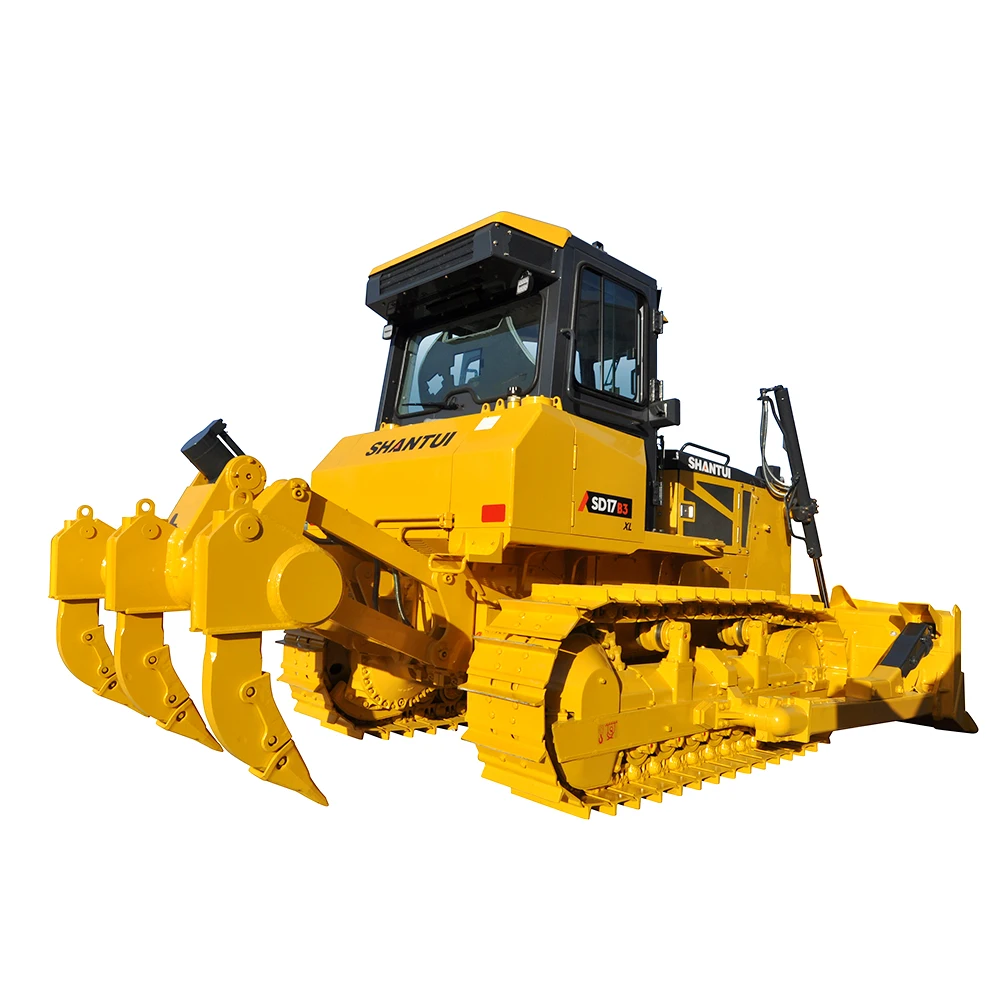 SD17 Agricultural Rubber Tracked Mini Dozer Crawler Tractor with Buildozer / Bulldozer
