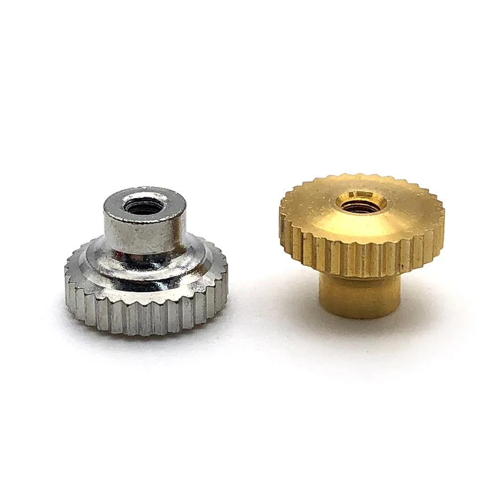 DIN467 Knurled thumb Nut M1 M1.2 M1.4 M1.6 M2 M2.5 M3 M4 M5 M6 M8 10mm Stainless carbon steel fasteners