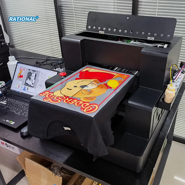 A4 DTG Direct to Garment Printer T Shirt Printing Machine Printer on Cloth Dtg Printer