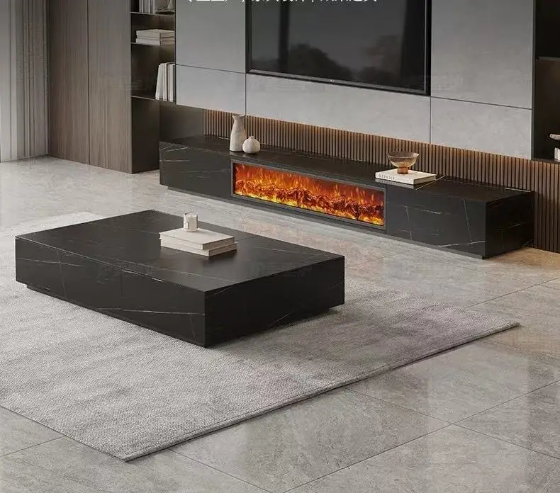 Electric Fireplace, Wood - detail 10