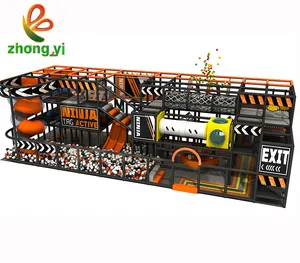 Kids Indoor Playground Soft Play Equipment with Customizable Color/Size/Theme for Commercial Use Ages 0-14 Years