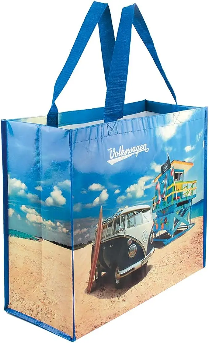 Foldable Reusable Bag for Grocery Groceries Promotion Eco-friendly Non Woven Design Shop Shopping Bag Grocery Bag Plain Foldable factory