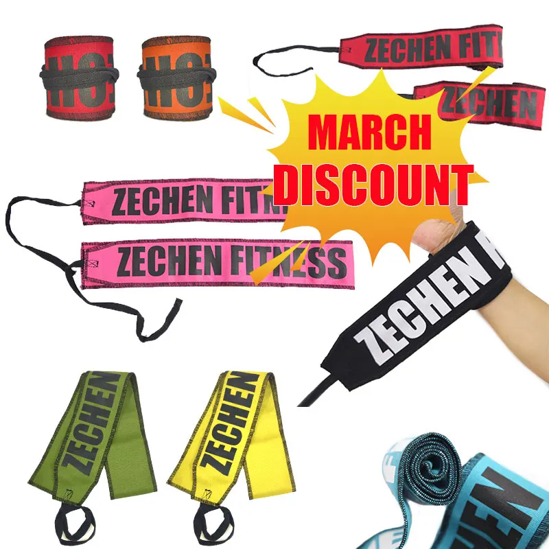 Heavy Duty Weight Lifting Crossfit Supplier Sports Products Gymnastics Wrist Band Heavy-duty Cotton Wristband Wrist Wraps