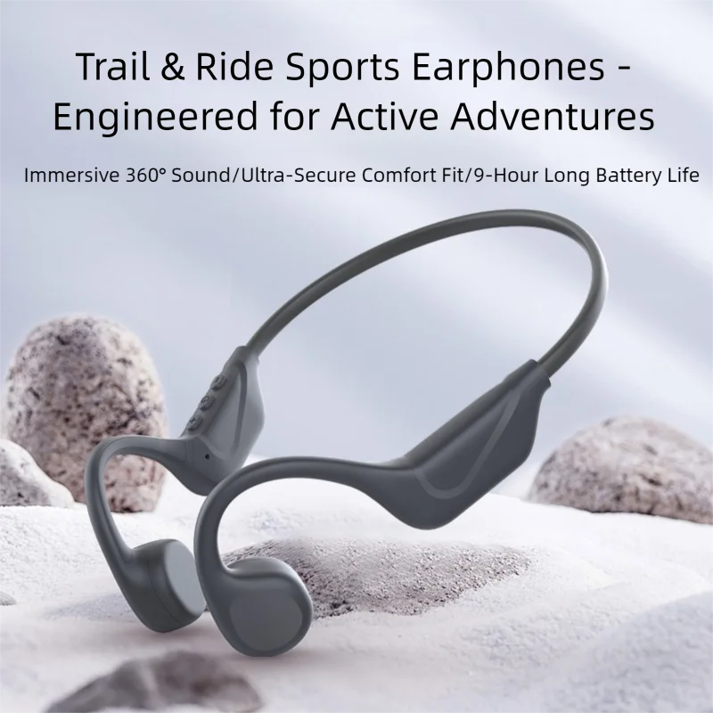 Hot Sale Sports for Cheapest Bluetooth 5.4 Wireless Headset with LED Battery Indicator I aperçu 2