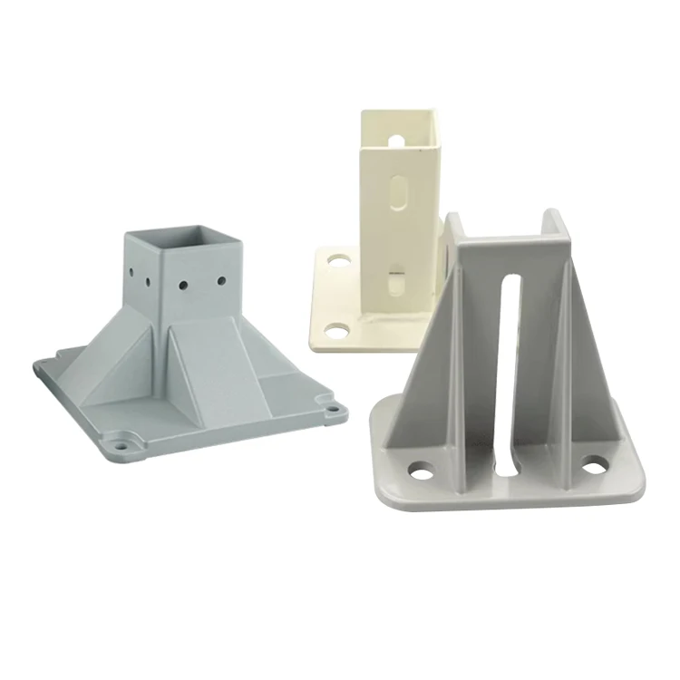 4040 4080 6262 8080 Extruded Aluminum Profile Foot Conveyor Belt Flexible Foot Fence Protective Fence Support manufacture