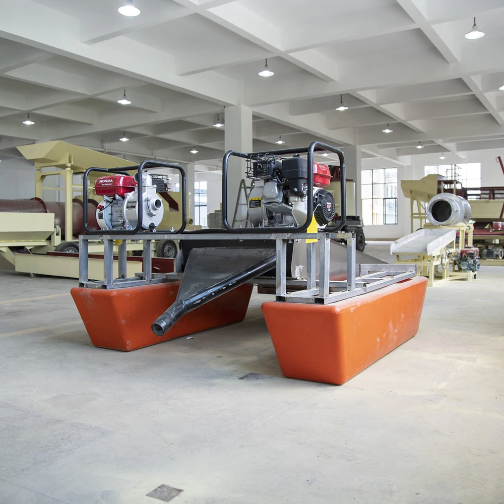 10TPH China Factory Process River Sand Gold Dredge Machine for Sale Small Portable