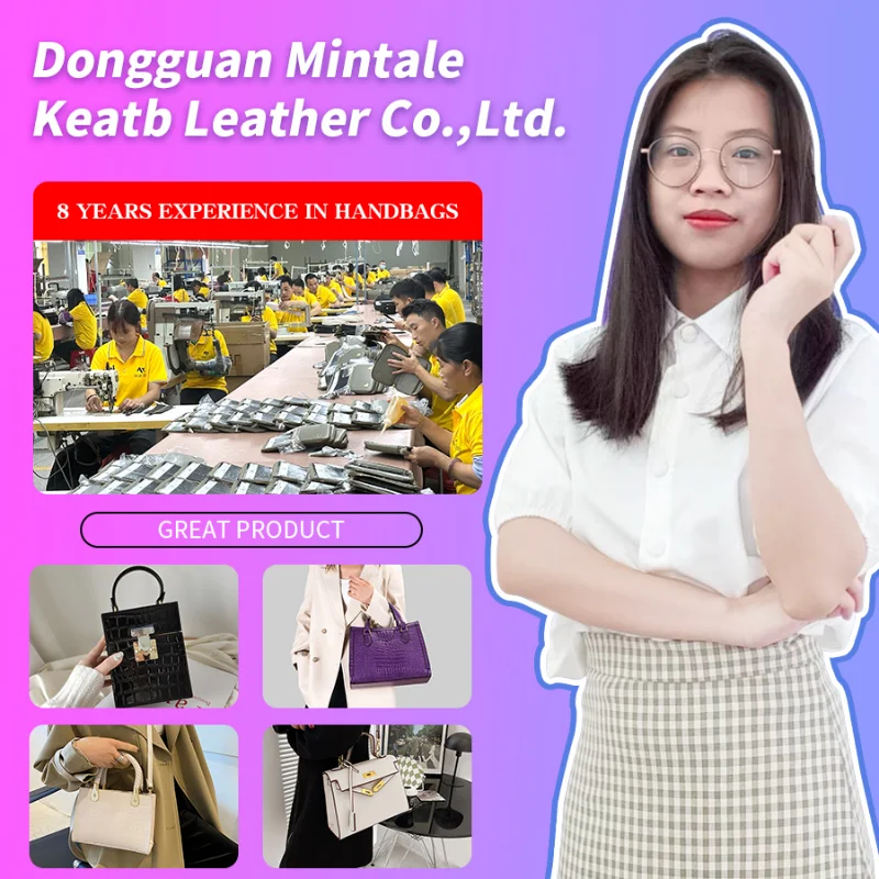 to the ladies bag factory live broadcast room Product Show