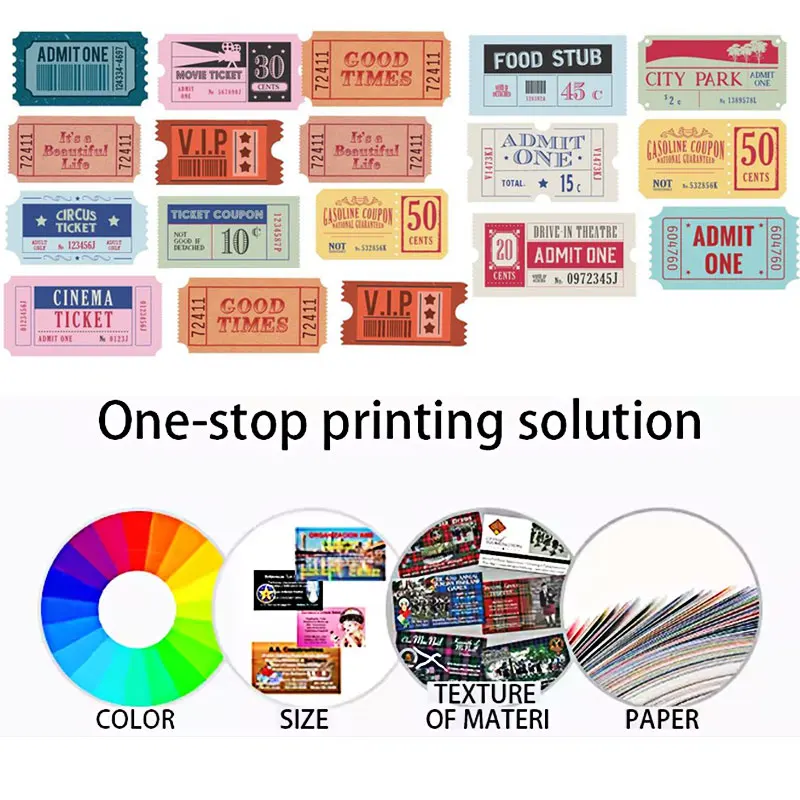 2 Part Raffle Paper Alibaba.com: 2 Inch x 2 Inch 2000 double ticket roll, assorted colors ...