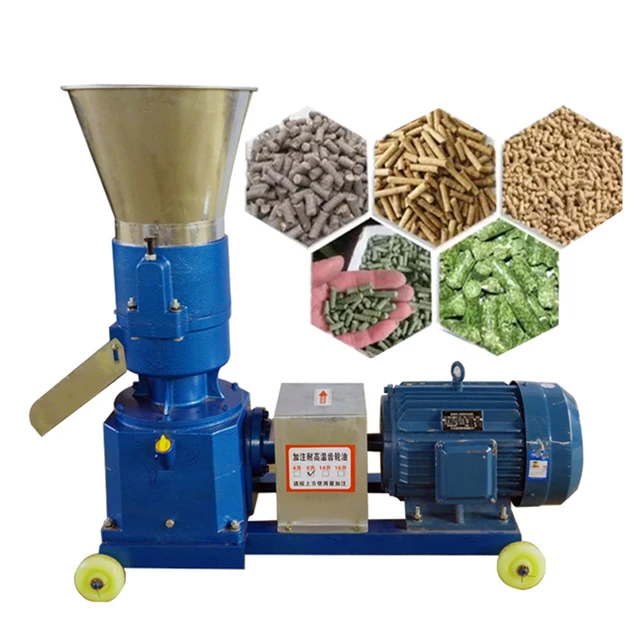 Animal feed pellet mixer machine poultry chicken fish goat cattle farming pelletizer feed processing machine without motor